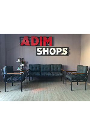 adımshops Balkon-bahçe-kafe,çay Seti,koltuk Takımı,oturma Grubu,ofis Koltuğu MİAMİ YENİ